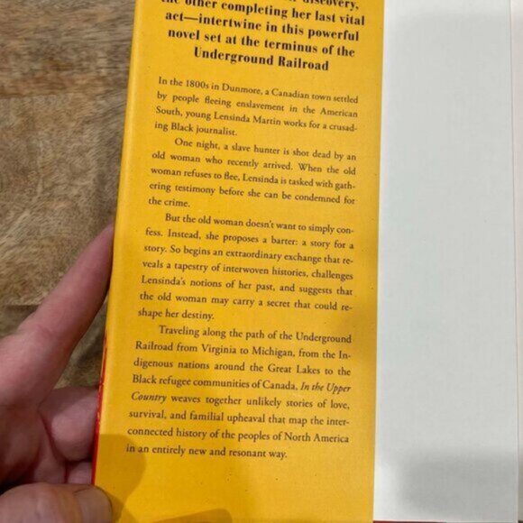 5/$20 NEW In The Upper Country: A Novel by Kai Thomas-Book - Picture 2 of 4